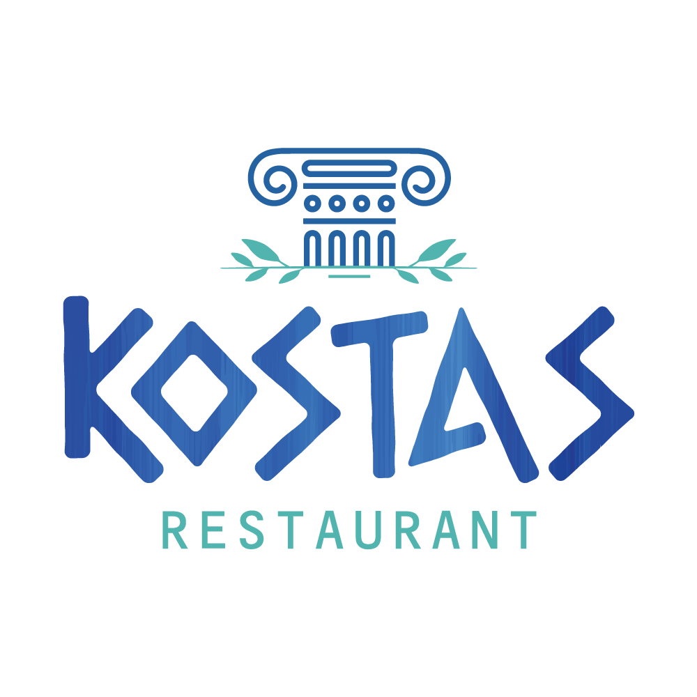 Kostas Restaurant logo, restaurant grecesc in bucuresti romania